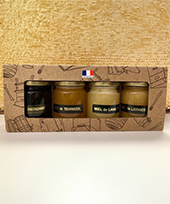 coffret dégustation de miels